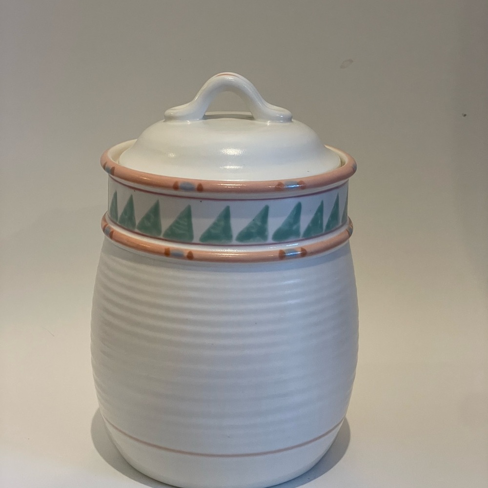 Vintage Taos Treasure Craft southwest
ceramic canister